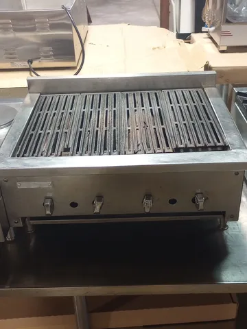 24 inch char broiler